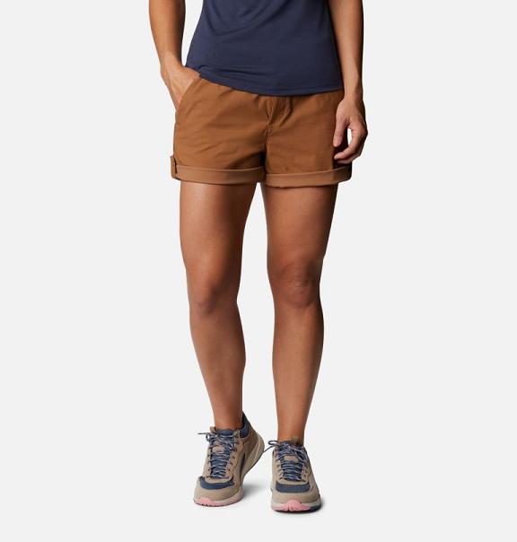 Columbia Firwood Camp II Shorts Brown For Women's NZ20615 New Zealand